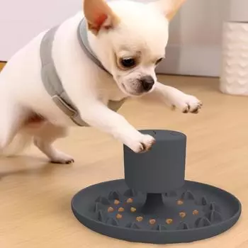 Игрушка для собак, устройство для дырявой еды, головоломка, мяч для собак, дырявый шарик для еды, лоток для медленной еды, силиконовая игрушка для дырявой еды зелёный