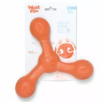 Игрушка для собак West Paw Zogoflex Echo Scamp Melon (оранжевый)