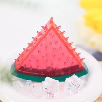 Игрушка для собаки Вокализация Устойчивая к укусам Молярная Облегчающая Душная Ананас Арбуз Прохладная Замороженная Для маленьких и средних собак Дрессировка Товары для питомцев Watermelon