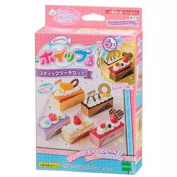 Игрушка для украшения торта Whipple Cake Toy, игрушка для кондитера Whipple EPOCH для детей от 8 лет и старше [Набор палочек] W-116