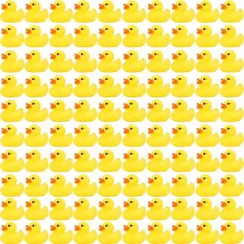 Игрушка для ванны AZNABLE Duck Утка Утка плавает в ванне (Упаковка 100 шт.)