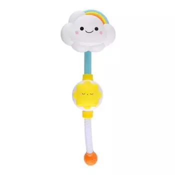 Игрушка для ванны для малышей в возрасте 1, 2, 3 лет, для девочек и мальчиков, детская ванночка, водная игрушка, душевая головка, игрушка для младенцев с присосками