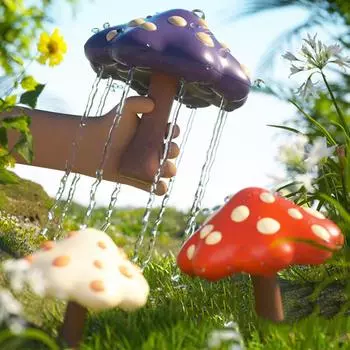 Игрушка для ванны «Гриб» 3 в 1, игрушка для ванны «Грибная насадка для душа», игрушка-волчок «Гриб», украшение «Гриб» жёлтый