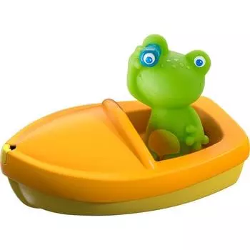 Игрушка для ванны Haba Лодка-лягушка HB303864, Корейские игрушки для ванны
