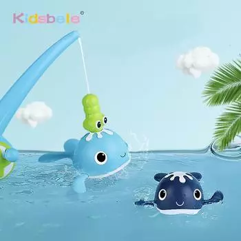 Игрушка для ванны, магнитные игры для рыбалки, заводное плавание, киты, водный стол, ванна для бассейна, игрушка для ванны для маленьких девочек