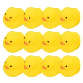 Игрушка для ванны Oz Toy Утка 5 см 12 шт., корейские игрушки для ванны