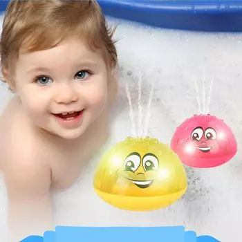 Игрушка для ванны, распылитель воды, дрейфующая вращающаяся игрушка для душа, бассейна для вечеринки для малышей жёлтый