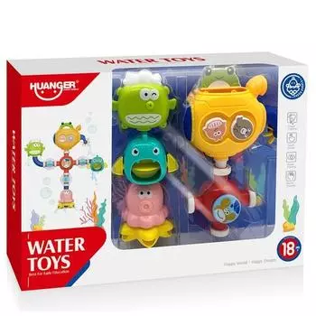 Игрушка для ванны Sky Sunstar Pipe Watermill Heanhe8070, корейские игрушки для ванны