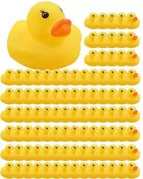 Игрушка для ванны «Утка» Игрушка для ванны «Игрушка для утки» Звук утки Звуковой набор из 100 штук G-MODELL