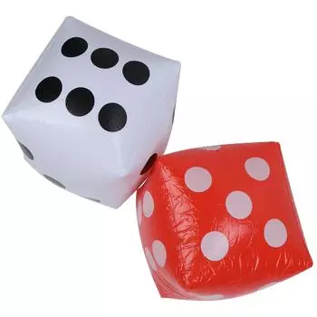 Игрушка для вечеринки на открытом воздухе в виде игрушек из ПВХ, надувная, для обучения, рукоделия, красный, белый