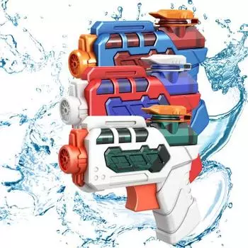 Игрушка для воды, маленький игрушечный водяной пистолет, простая в использовании детская летняя игрушка для борьбы с водой для бассейна, открытого пляжа белый