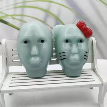 Игрушка для выдавливания прыщей Aliens Fidget Toy Многоразовая для детей и подростков, взрослых, для снятия стресса, мультяшная, для мужчин и женщин, игра для выдавливания прыщей на лице Aliens(Инструменты для наполнения не включены) A