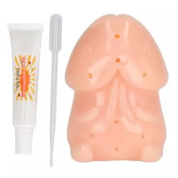 Игрушка для выдавливания прыщей, безопасная, гибкая, эластичная, для снятия стресса, забавная, шутливая игрушка для выдавливания прыщей