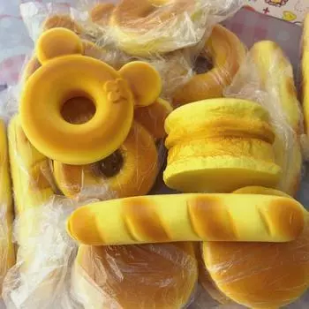 Игрушка для выпечки пончиков Супер Мягкая мультяшная игрушка для сдавливания вентиляционных отверстий Игрушки для детей Подарок Donut