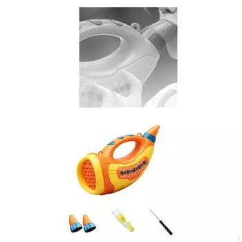 Игрушка для вызова животных, 3 уровня, 2 режима, игра для вечеринки, свисток для парка на открытом воздухе оранжевый