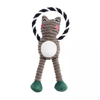 Игрушка для жевания для энергичных щенков frog