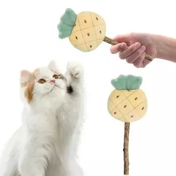 Игрушка для жевания палочки для кошек, плюшевая игрушка для ухода за зубами, игрушка для прорезывания зубов, интерактивная игрушка для чистки зубов, прорезыватель для кошек, нетоксичная жевательная игрушка для домашних кошек B