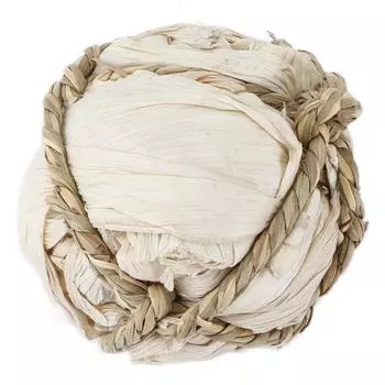 Игрушка для жевания Pet Rolling Chew Ball Toy Кролик Игрушка для жевания кукурузной шелухи для поддержания здоровья зубов у мелких животных