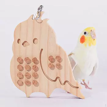 Игрушка для жевания птиц, блок для попугаев, подвесная клетка для корелл chick shape