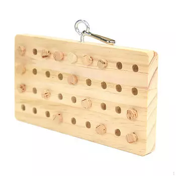 Игрушка для жевания птиц Попугай Деревянная подвесная клетка для попугаев Ара Маленькая Средняя Большая Keyboard