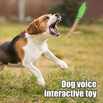 Игрушка для жевания собак, бамбуковая палочка для зубов собак, для агрессивного жевания, неразрушимая игрушка для прорезывания зубов щенков для крупных и средних пород собак цвет старого дерева