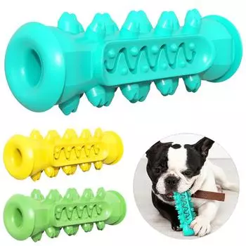 Игрушка для жевания собак для маленьких, средних и больших собак, зубная щетка, зубная щетка, молярные игрушки, чистка зубов, французский бульдог, мопс, золотистый ретривер, товары для животных