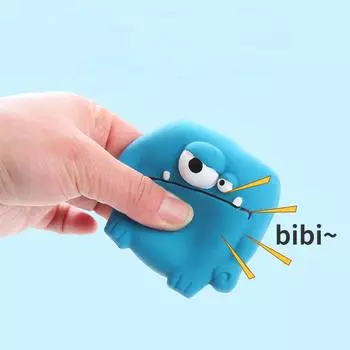 Игрушка для жевания собак, игрушка-мяч для домашних животных, уход за зубами, мультяшный монстр с большим глазом, резиновый латекс, интерактивная дрессировка для щенков, товары для собак