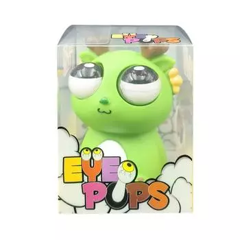 Игрушка-дракон Squeeze Dragon Eyes Out Toys Funny для вечеринок (зеленый)