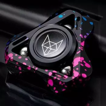 Игрушка EDC Отличная сенсорная игрушка Привлекательная алюминиевый сплав Нержавеющий чёрный