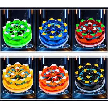 Игрушка-фейерверк, светящаяся игрушка-искра, вращающаяся игрушка-декомпрессионистка, подарок для родителей и детей One Size чёрный