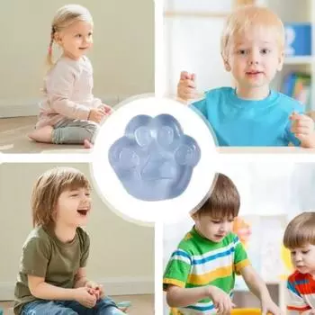 Игрушка Fidget Squeeze Toy Прозрачные Мини Милые Сенсорные Игрушки Прозрачная Игрушка Кошачий Коготь Детские Игрушки 1 pc random