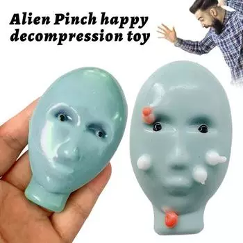 Игрушка-фиджет Aliens Pimple Drawing с набором инструментов для многоразового использования для детей и подростков, взрослых, стресс