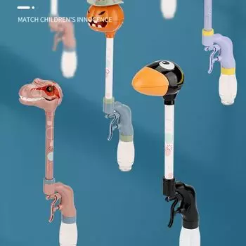 Игрушка-фонтан для ванны в виде альпаки с открытым ртом Фестиваль брызг воды Toucan