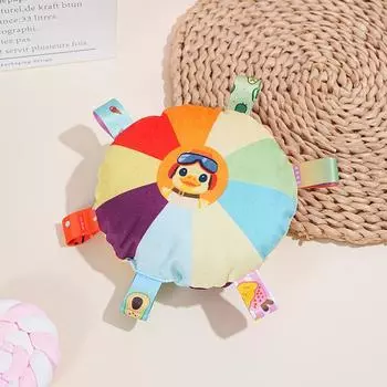 Игрушка Фрисби для щенков, грызет зубы и устойчива к укусам, плюшевая интерактивная игрушка со звуком, для тренировки пастушьего инстинкта, специальная для дрессировки собак Popular products