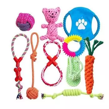 Игрушка-фрисби Yepet Puppy для больших собак, набор из 10 предметов, H, набор из 10 предметов/H