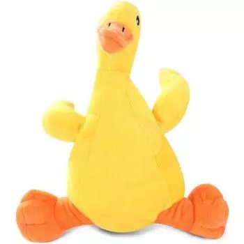 Игрушка-гигантская утка Ding Dong Pet Puppy, разные цвета, 1 шт.