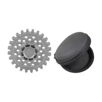 Игрушка-гироскоп на кончик пальца, круглая, снимает стресс, вращающаяся металлическая игрушка для декомпрессии