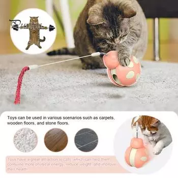 Игрушка-головоломка для кошек, интерактивный дозатор лакомств, игрушка для кошек в форме жука, палочка для дразнения котят, игрушка-головоломка, кормушка для домашних кошек зелёный