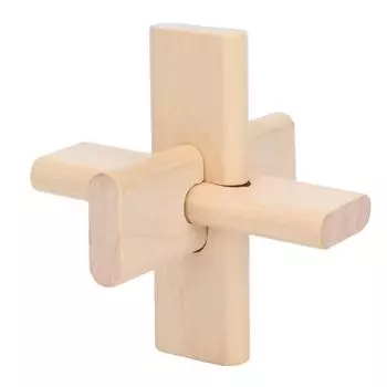 Игрушка-головоломка для разблокировки замка, тренировка терпения, интеллектуальная головоломка, деревянная игрушка-головоломка