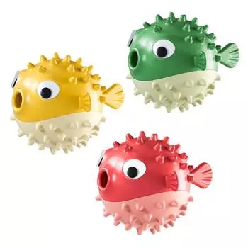 Игрушка-головоломка для собак, протекающая игрушка для домашних животных, жевательный мяч для моляров, интерактивные метательные обучающие игрушки для игры в апорт, раздача лакомств для маленьких и средних собак