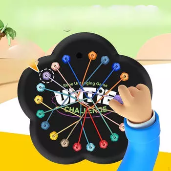 Игрушка-головоломка «Распутывание веревок» Задача на развитие интеллекта Настольные узлы