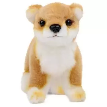 Игрушка Hansa 7446 Baby Shiba Inu Plush 17см.L, разные цвета, 11см, Корейские детские товары