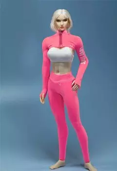 Игрушка хобби масштабная фигурка для TBLeague Body BOX STUDIO сексуальная красота розовый спортивный костюм комплект модная женская спортивная одежда для упражнений голова и обувь не розовый