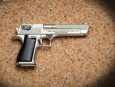 Игрушка Hobby Scale Action Figure Модель пистолета из сплава металла [TOYBARJAPAN] 1/6 Аксессуары/Военные LONGSHANZHONGGONG.TOYS LSJS-011 (Б Серебро)