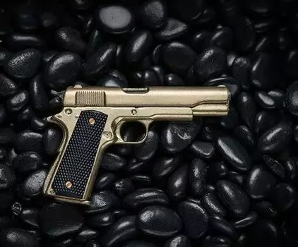 Игрушка Hobby Scale Action Figure Yongsan Heavy Industries Модель пистолета из сплава металла [TOYBARJAPAN] 1/6 Аксессуары/Военные LONGSHANZHONGGONG.TOYS