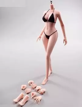 Игрушка Hobby scale фигурка ANT YCL001 Простой макияж кожи окрашенная версия Супер гибкое бесшовное тело Без одежды Женское тело жемчужно-белое