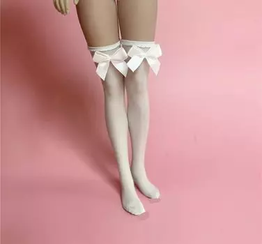 Игрушка Hobby Scale Фигурка для тела TBLeague TT0413 Красивая школьная лента, украшенная чулками, носками, головой и обувью, не [TOYBARJAPAN] 1/6 белый