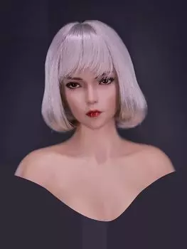 Игрушка Hobby Scale Фигурка совместима с телом TBLeague YMTOYS YMT076A Модель Офисная леди OL Азиатская красивая женская голова и одежда не