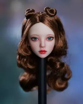 Игрушка Hobby Scale Фигурка совместима с телом TBLeague SUPER DUCK в стиле аниме, жемчужная кожа, милая юниорская красивая девушка, голова западной женщины и