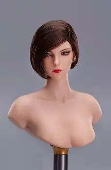 Игрушка Hobby Scale Фигурка совместима с телом TBLeague YMTOYS YMT085B Женщина-студентка колледжа Офисная леди OL Сорока Азиатская красивая женская голова